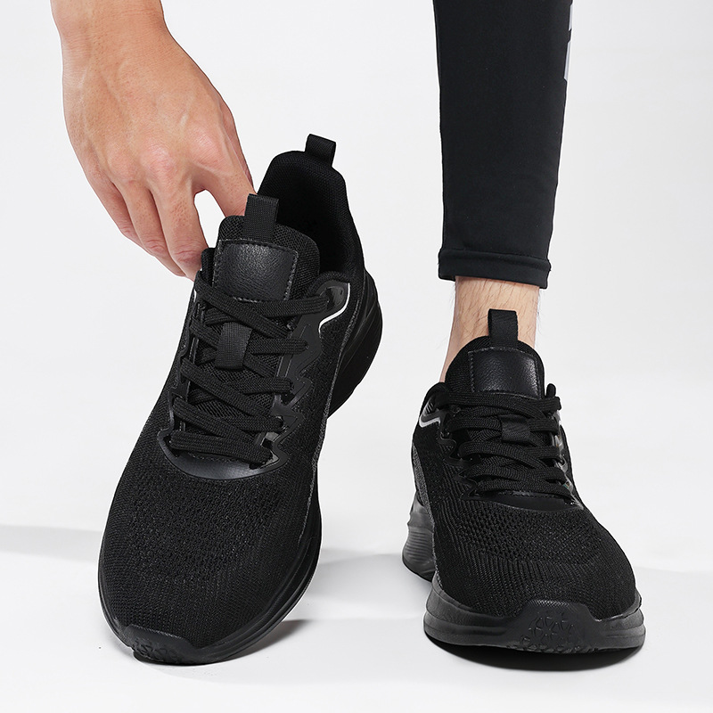Extra Large Size 50 Summer Sneakers Men's Breathable Fly-woven Mesh Casual Running Shoes_vogvips.com