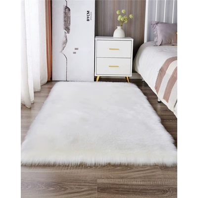 Car Carpet, Long Plush Carpet in Orange - pure-white-customized