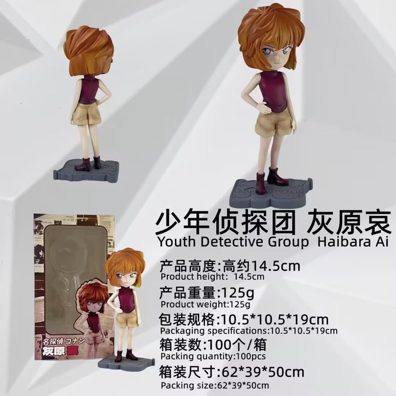 少年侦探团 GK 全员共鸣 柯南 点赞站姿雕像 手办模型盒装摆件|undefined