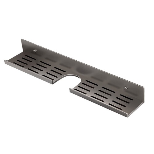 Mirror bathroom vanity storage shelf toilet space aluminum sink washbasin washstand wall-mounted hole-free bathroom rack
