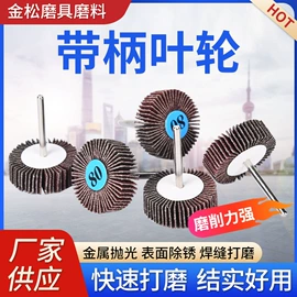 页轮、页片;磨头