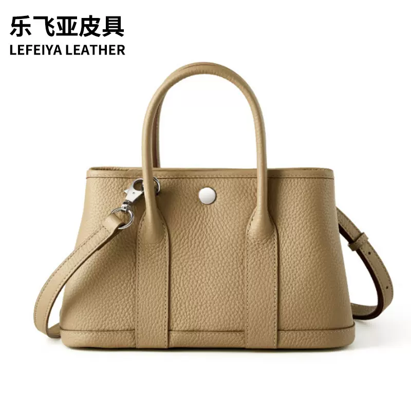 2025夏季热销真皮女包小众高级感女士手拎手提包大容量花园托特包