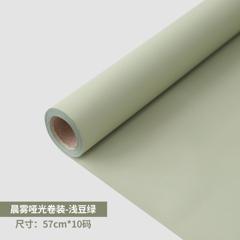 Mañana niebla papel mate Qixi engrosada flor papel de embalaje ramo papel de embalaje papel esmerilado rollo de papel coreano paquete de papel al por mayor