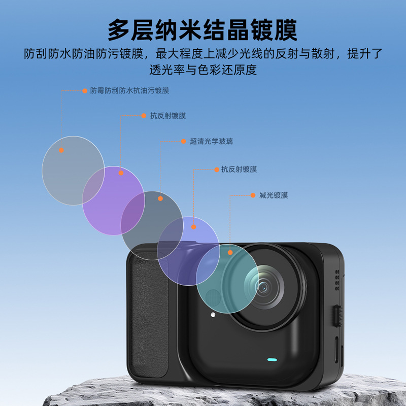 适用Insta360 Go Ultra滤镜UV保护镜CPL偏振镜减光镜运动相机配件|undefined