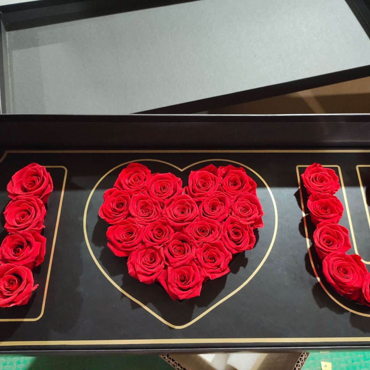 Caja de regalo de rosa amor eterno 520 Día de San Valentín para la novia regalos creativos de fábrica al por mayor adornos flores