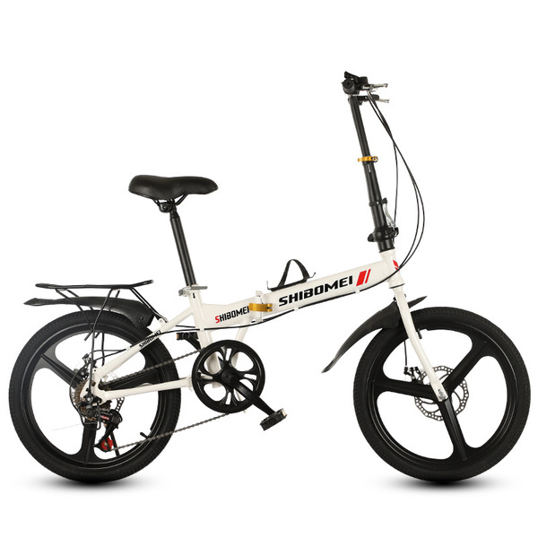 Folding handheld bike with brake system for adults for students disc…