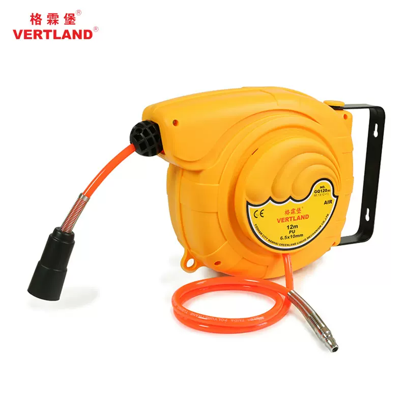 格霖堡GQ120B自动伸缩卷管器厂家汽车美容装配车间专用可悬挂