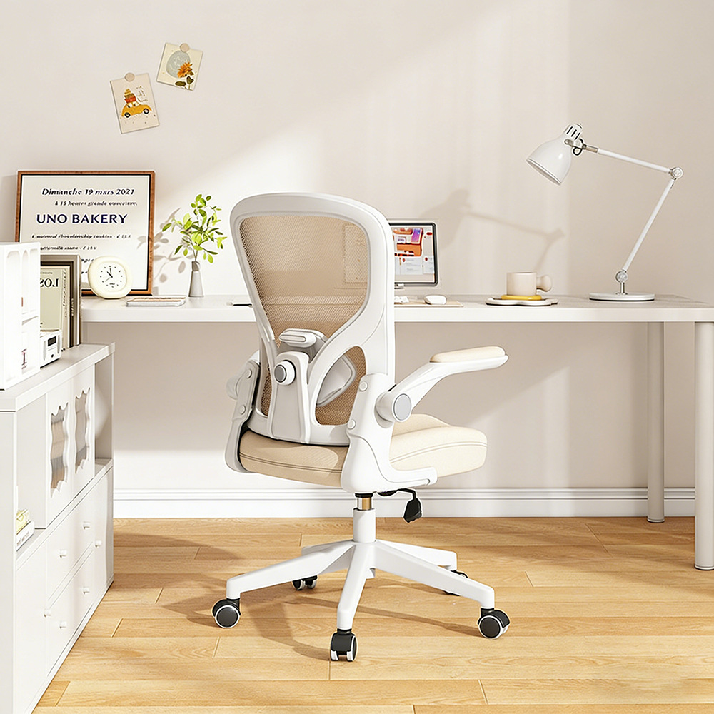 silla de computadora silla de oficina doméstica elevación silla giratoria respaldo cómodo asiento silla ergonómica cojín artefacto image 8