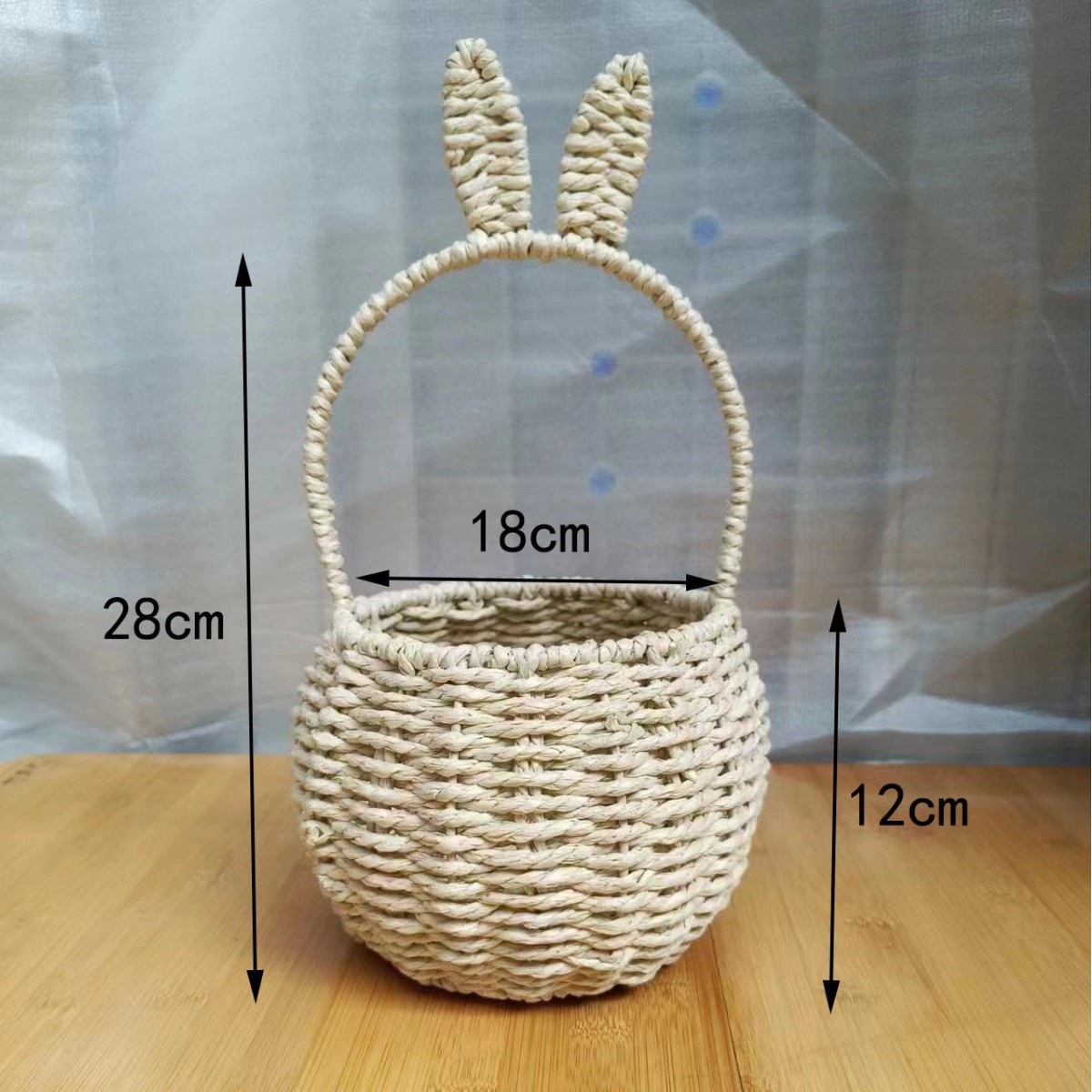 Cesta Tejida de Flores de Vid, Hecha a Mano y Decorativa para Fiestas y Arreglos Florales image 36