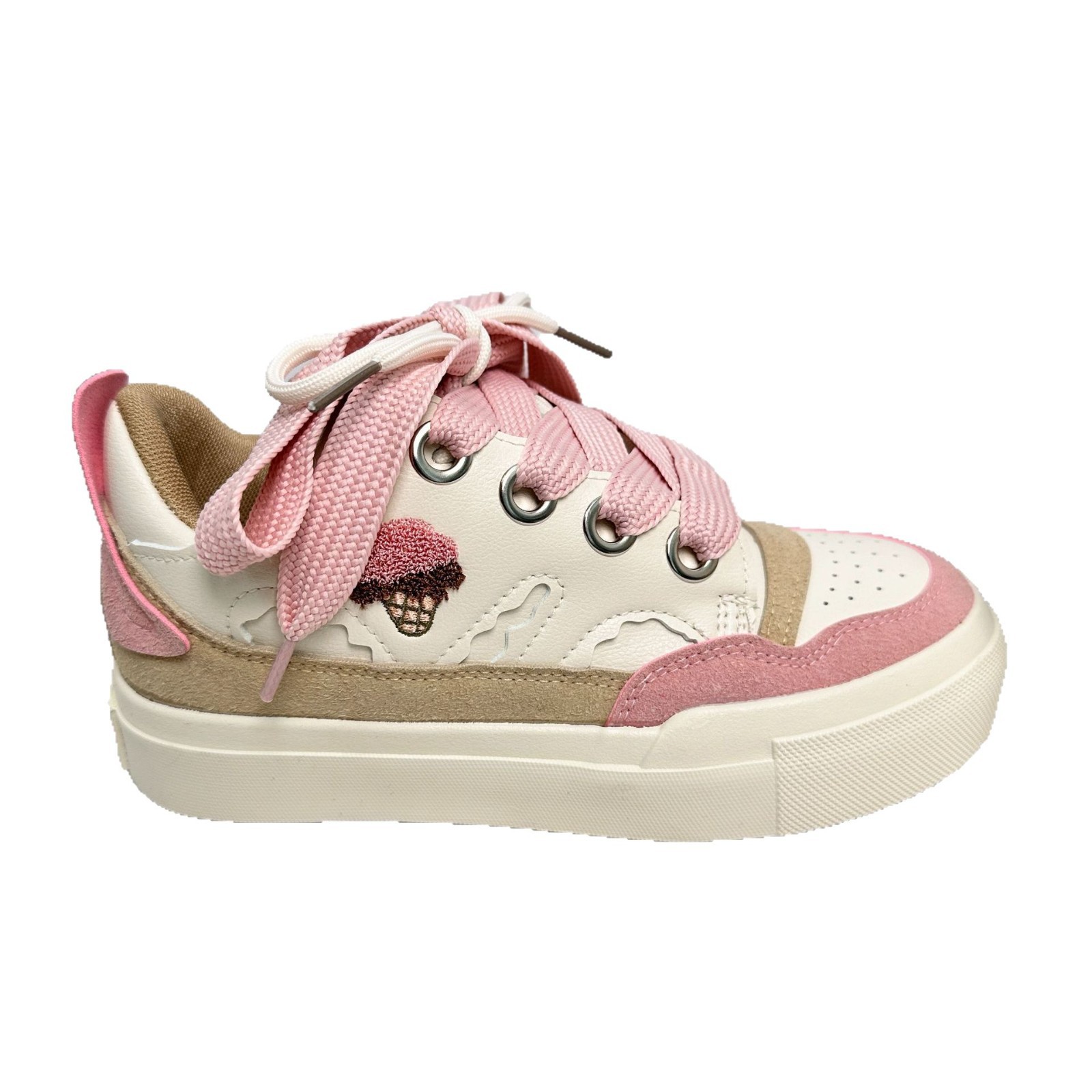 Yuanbo lindas zapatillas de deporte de niña suave primavera de 2025 nuevo estilo femenino zapatos de mujer casuales de suela gruesa zapatos de pan para estudiantes image 6