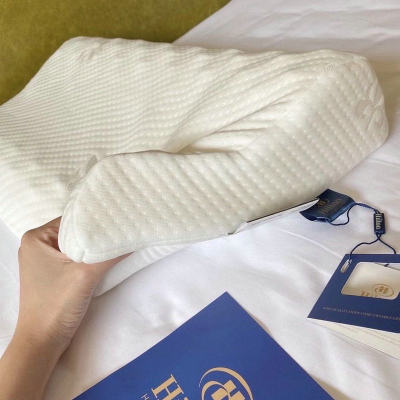 希尔顿乳胶枕泰国天然乳胶枕头芯硅胶护颈椎枕记忆枕批发|ru