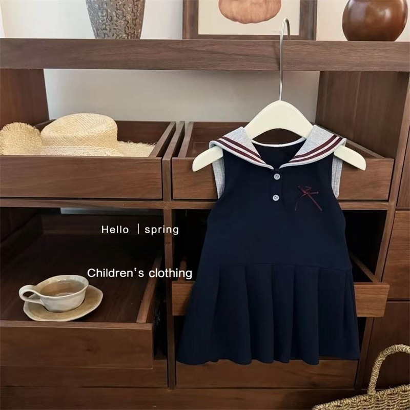 【Colección de Vestidos para Bebés Sweet Little Sister】Ropa Infantil Vestidos Elegantes de Verano para Niñas Venta al por Mayor Vestidos de una Pieza Dropshipping de Moda