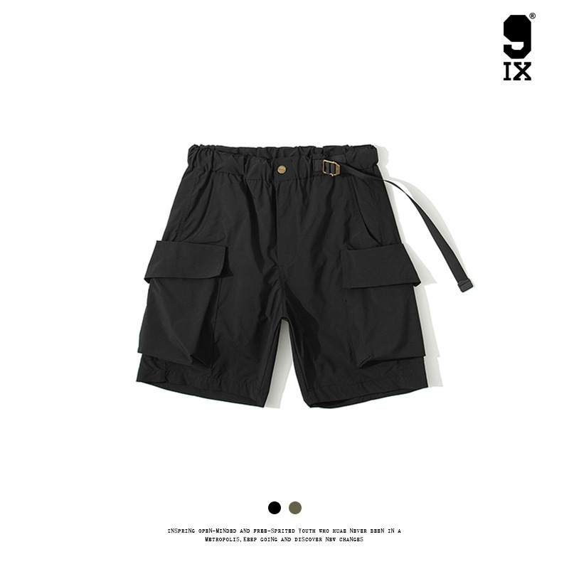 9Ix Men's Clothing/Cityboy Outdoor Functional Bread-Style Five-Point Pants Workwear Casual Men's Shorts Pe-505 Thin Style