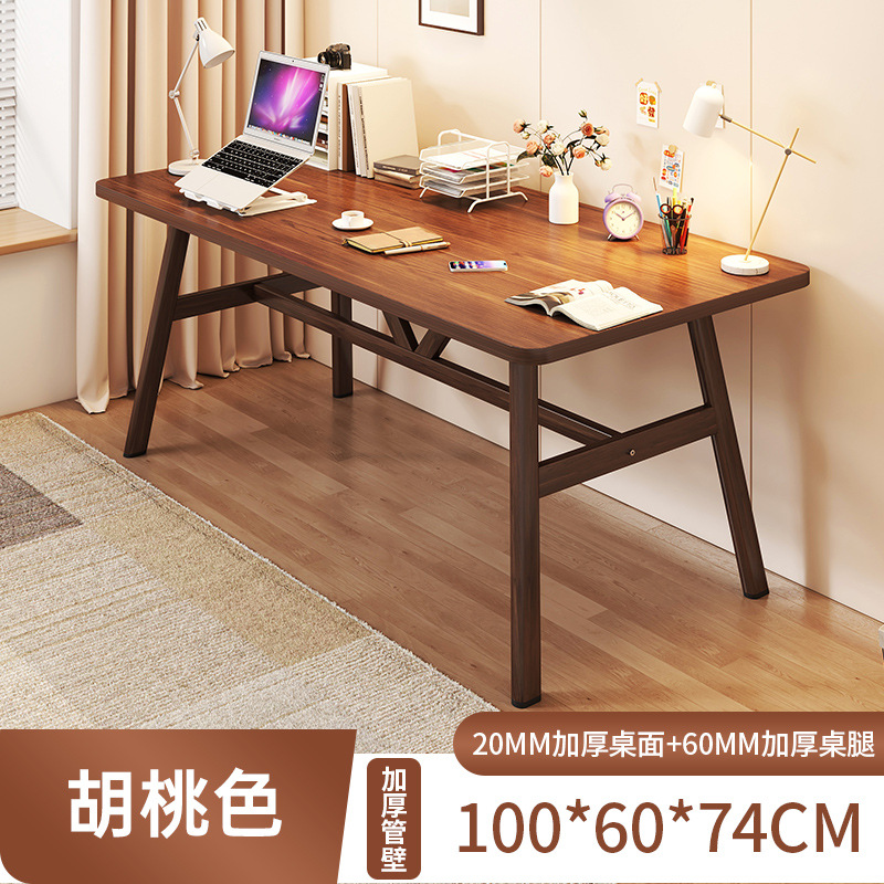 Mesa y silla de computadora para alquiler de escritorio simple mesa de trabajo para estudiantes escritorio de escritorio en el hogar dormitorio mesa retro