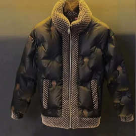 【原版高品质】男士保暖时尚棉服新款潮流厚款立领轻奢棉衣外套冬