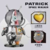 Paeda Star Cartoon Image-Space Roaming Series