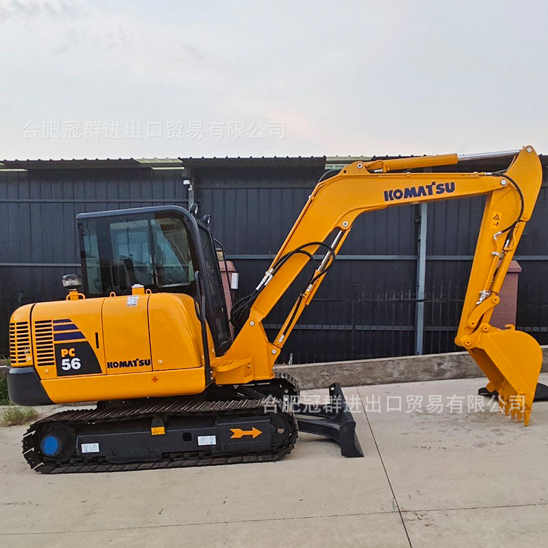 Komatsu Komatsu PC56 Excavadora pequeña y mediana para la agricultura de huertos Recuperación del noventa por ciento Nuevo vehículo original sin reparación