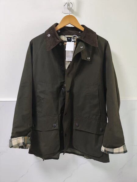 Bar* Japanese version of the classic plaid lapel bedale waxless…