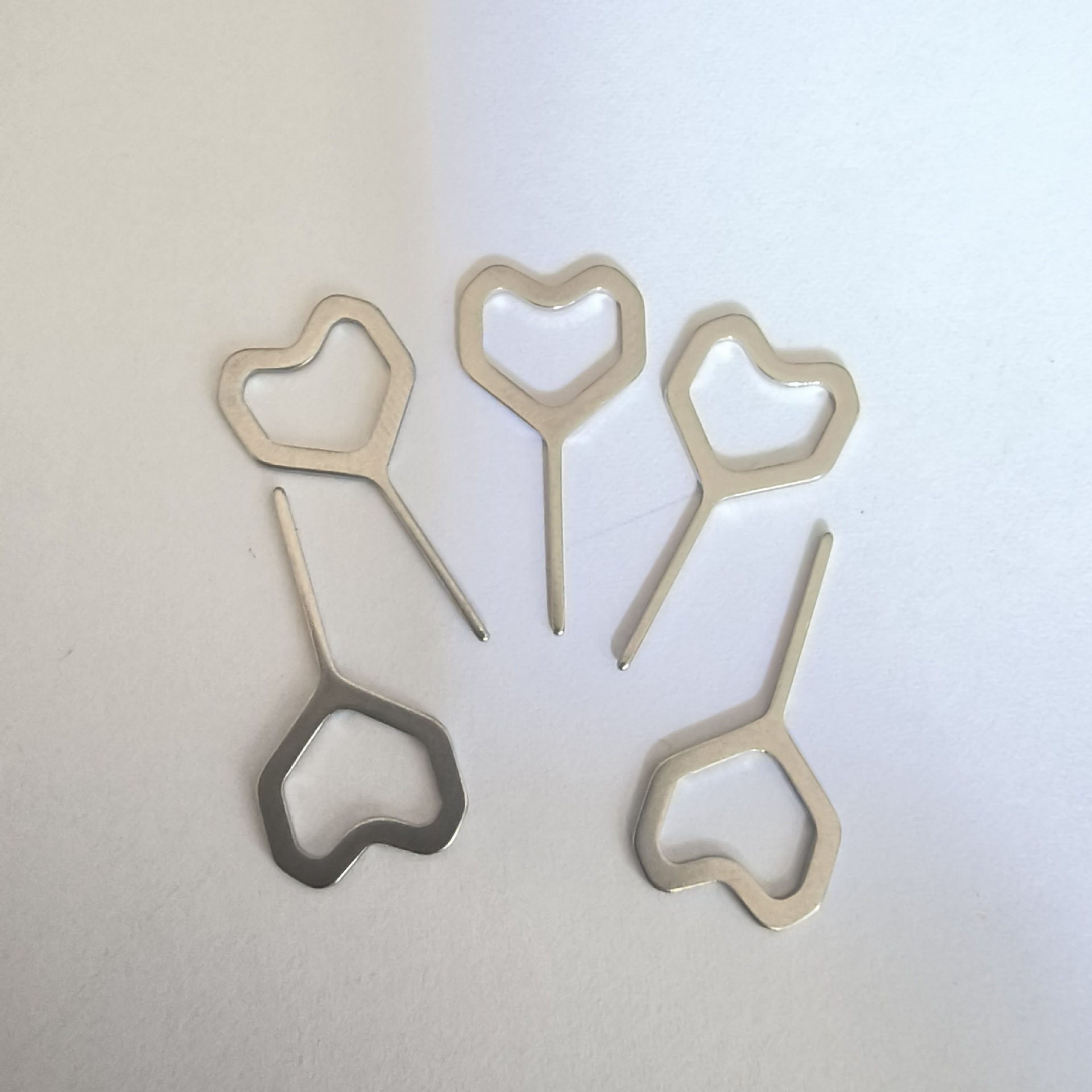 取卡针国标不锈钢304心形卡针复位针安卓手机取卡器