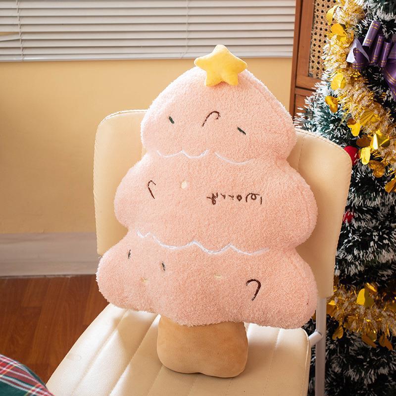 INSクリスマス装飾抱き枕クリスマスツリー人形ソファークッション姜パイ人ヘラジカ子供女子プレゼント|undefined