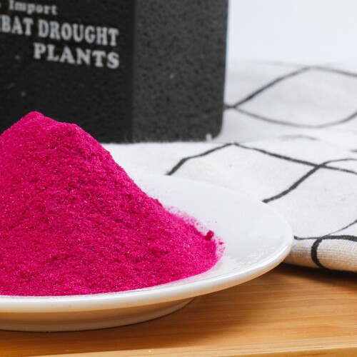 Dried Fruit Powder Manufacturer Direct Sale, Instant Beverage, Cake Coloring, Meal Replacement Powder, Soluble Red Dragon Fruit Powder