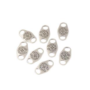 DIY Gongs Hardware Buckle Cross Flower Decorative Buckle Shoe Accessories Shoe Decorative Buckle Shoelaces Trendy Brand Decorative Buckle