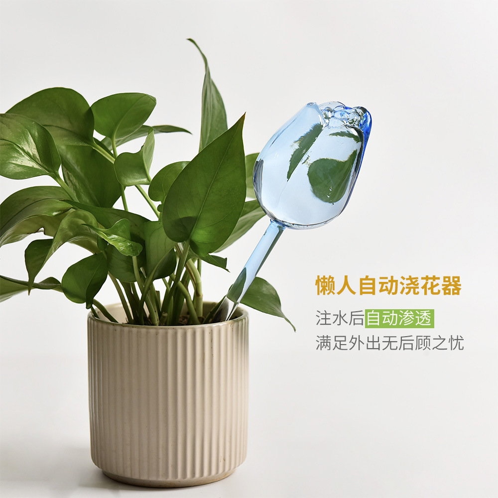 Creativo color tulipán riego de flores riego automático flor riego de flores riego de flores