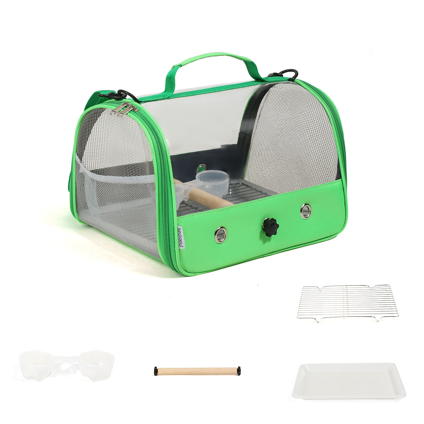 Bolsa Portátil para Loros y Aves Transparente para Viajes y Salidas image 12