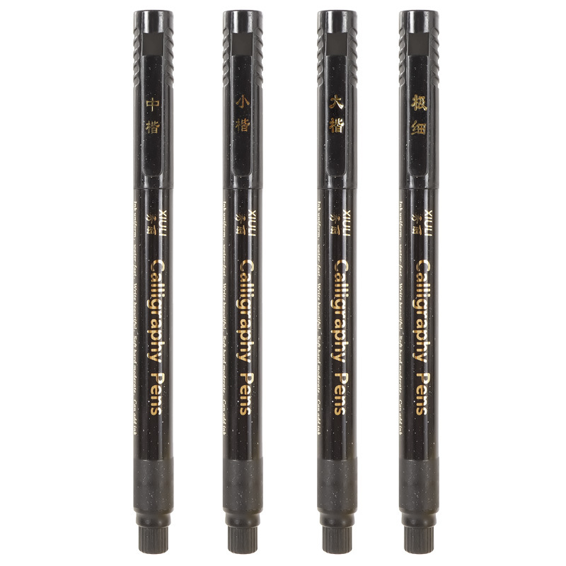 Pelo suave Xiuli pluma grande escritura regular caligrafía práctica pluma mediana escritura regular pequeña escritura regular pluma retro pluma ultra fina pincel de escritura en stock al por mayor