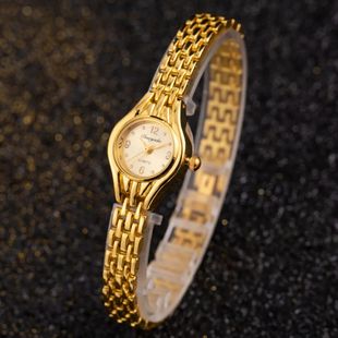 Simple Elegant Small Women's Watches Luxury Brand Gold Wrist