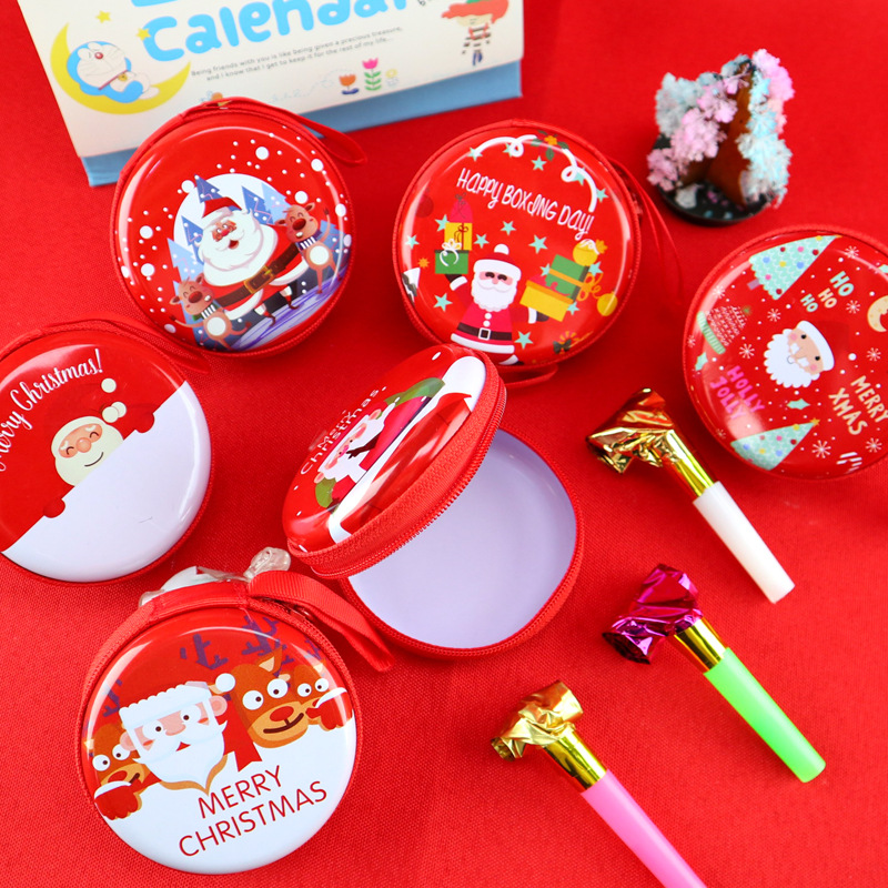 Regalos de Navidad brillante collar Santa Claus pulsera juguetes para niños regalos de vacaciones para estudiantes niños
