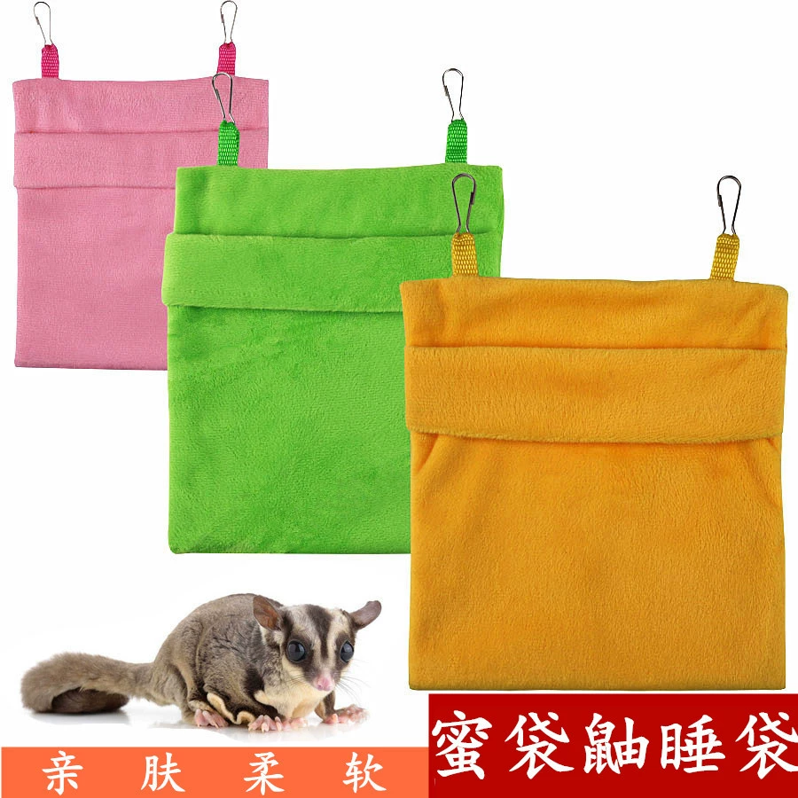 Медовое гнездо кенгуру спальный мешок зимний подвесной Теплый Гамак для хомяка Медовое гнездо кенгуру четыре сезона доступно клетка озеленение