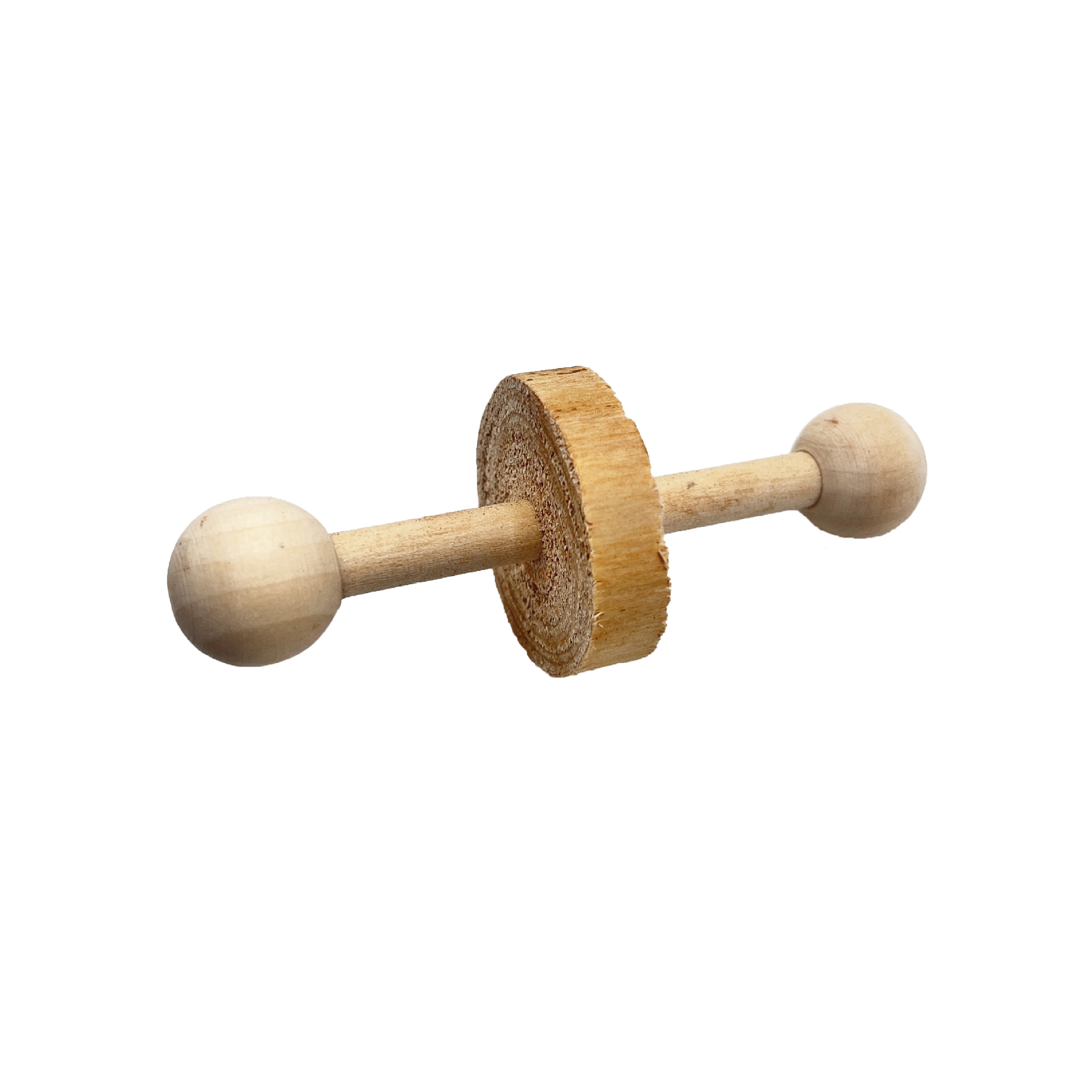 Hámster madera maciza monacal juguete pequeño mascota rechinar los dientes, morderse y aliviar el aburrimiento, jugar con juguetes pequeños suministros para mascotas accesorios de madera