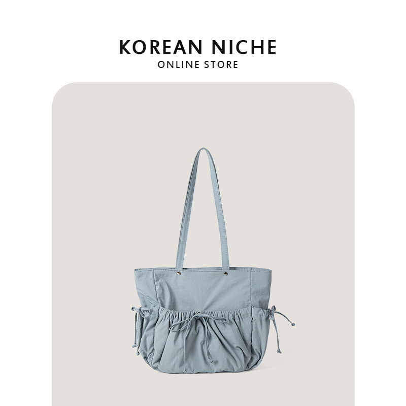 Bag women's Korean version new casual nylon shoulder fashionable and versatile commuting lightweight large capacity_voghion.com
