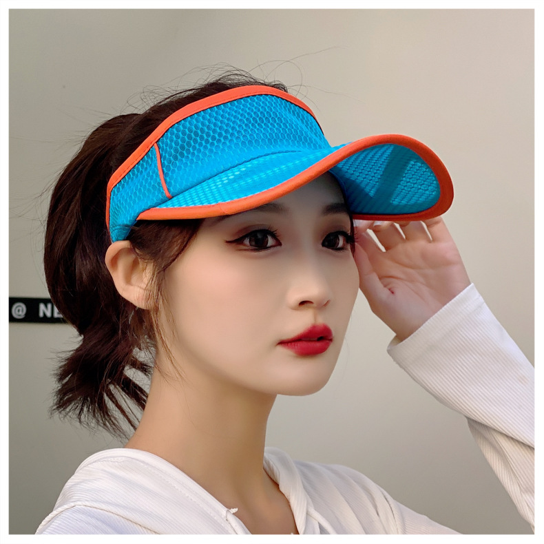 Summer Visor Hat For Women And Men Quick Drying Mesh Sun Hat_voghion.com