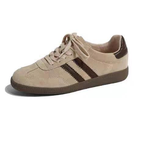 Women's Anji Shoes, Autumn/Spring Casual Sports Shoes, Versatile White Sneakers, Platform Shoes, Fashion Training Shoes, Flat