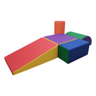 Colorful Kidsren's Crawling Learning Set 5-Piece Set Soft Sensory System Training Hand-Eye Coordination Ability Development