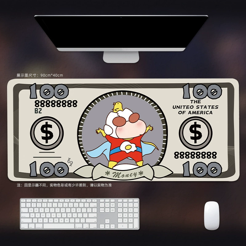 Large Mouse & Keyboard Desk Mat, 300×250–900×400 mm, Thick Anti-Slip Table Pad for Kids