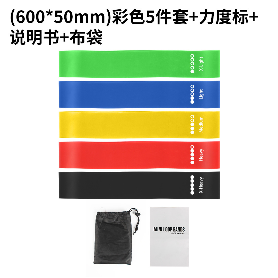 컬러 5 조각 강도 표준 천 가방 설명서