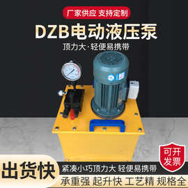电动液压泵DZB 小型液压泵站 千斤顶专用泵双向超高压电动泵站