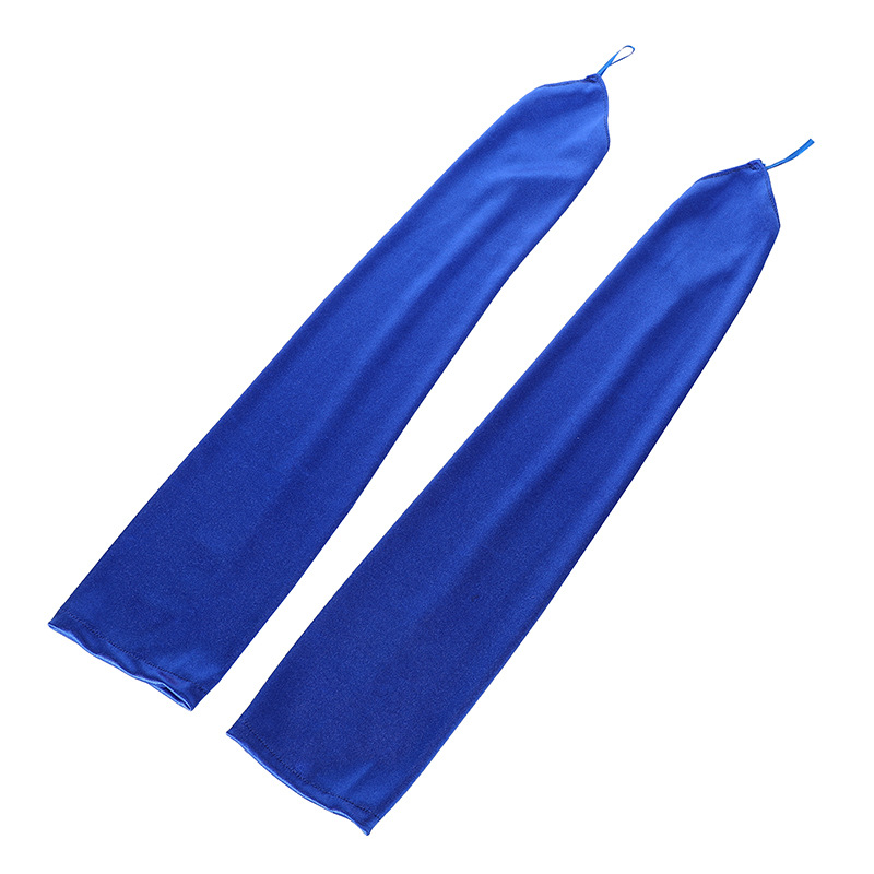 Vestido de novia guantes ropa de rendimiento multicolor gancho dedo abierto guantes largos protección solar cicatriz cubierta guantes al por mayor