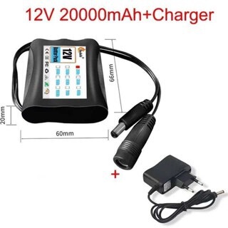 12V 20000mAh 3S1P18650 Li-ion rechargeable battery for CCTV cameras and other equipment 12V 20000mAh 3S1P18650 Li-ion rechargeable battery for CCTV cameras and other equipment