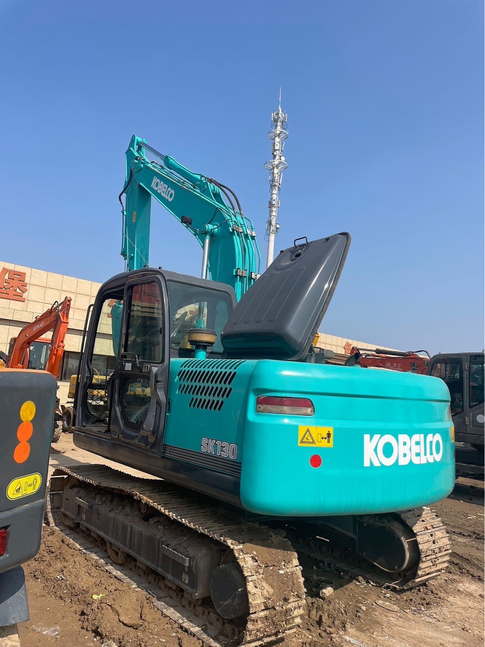 Exportación de comercio exterior de segunda mano Guangdong Shengang 130 excavadora