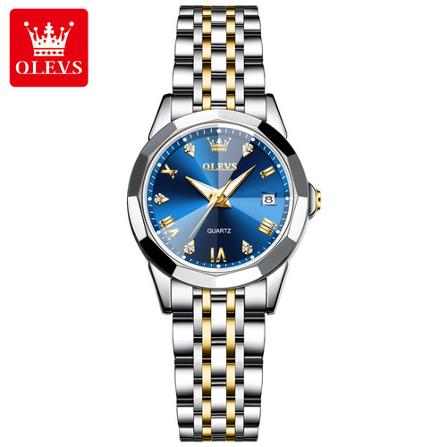 Oris brand watch manufacturer wholesale fashion live broadcast hot selling single calendar waterproof ladies watch women's watch