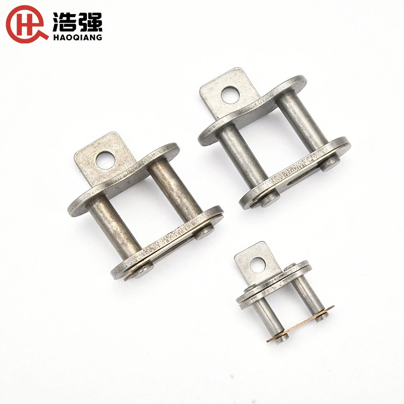 Соединитель цепи 08A-1 / однорядная / двухрядная / трехрядная промышленная цепь с половинными звеньями, прямые продажи от производителя, цепная пластина