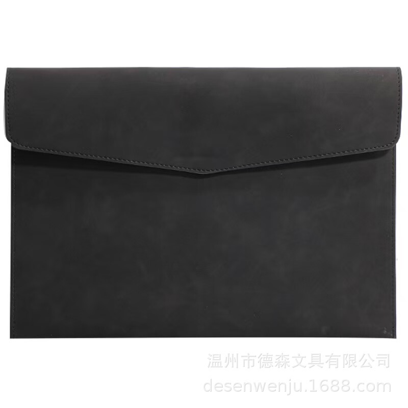 革の書類袋A4書類袋ファイルバッグ厚手書類押しビジネスブリーフケース収納袋|undefined