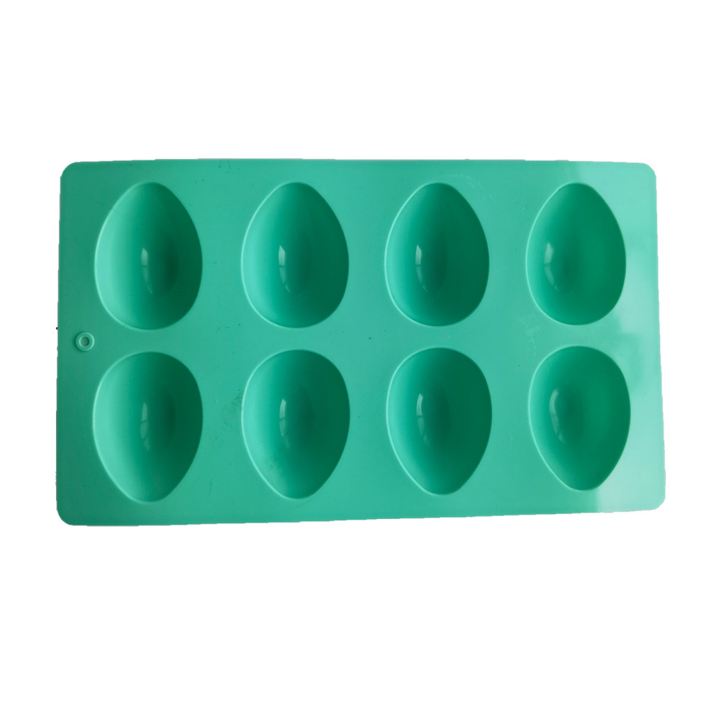 8 huevo de resurrección 216 molde de silicona pastel helado pudín molde de postre jabón utensilios