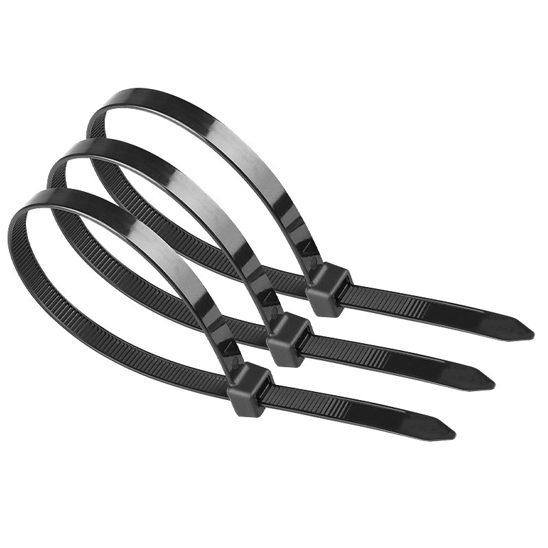 Venta al por mayor 3*150*5*200 auto-bloqueo de nylon cable tie industrial cable tie alta temperatura cable tie resistente al frío de plástico cable tie