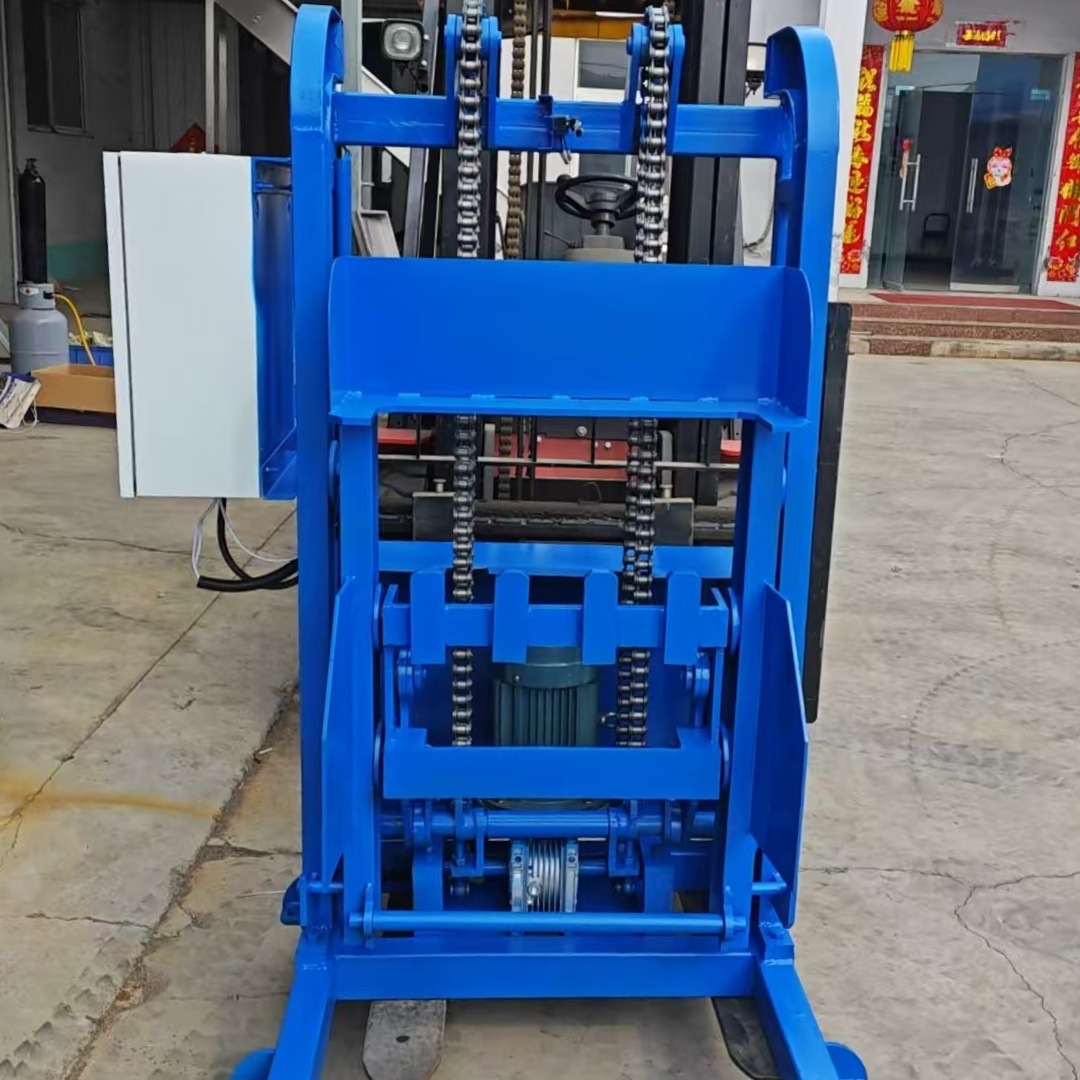 热销天众TZ-120L新型电动可移动式垃圾桶提升机