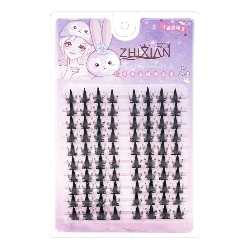 Eyelash Cluster Kit, Natural Dense Volume, Multiple Styles & Glue Options, 60–120 clusters